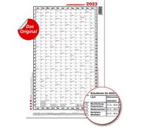 Güss 5AV Tableau annuel - A1, vertical, 1 année / 1 page