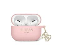 Guess AirPods Pro 2 Housse GUAP2LECG4P, Rose - Pendentif en silicone à paillettes