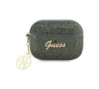 Guess GUAP2GLGSHA Coque pour AirPods Pro 2 Vert Paillettes Flake 4G Charm