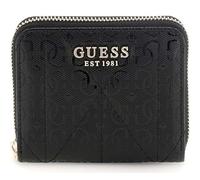 GUESS Aldina SLG Small Zip Around Wallet Black