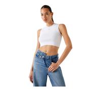 Guess - Alexia Tank Top - Femme - Tops - Blanc - Taille: 38 FR
