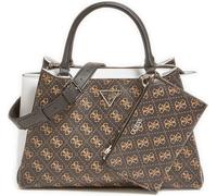 GUESS Ambrose Fermoir Cartable Femmes Sac en Marron
