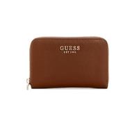 Guess Amorette Portefeuille zippé pour Femme Taille M Cognac Taille Unique