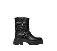GUESS Amphibie Salvo Noir FLTSVO FAL10 Tissu, Noir , 37 EU