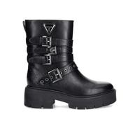GUESS Boots 'SALVO' noir / argent, Taille 39