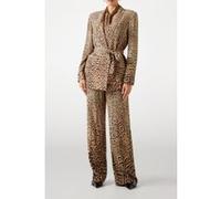 GUESS Amy Wide Leg Solid P Charming Leopard Deg Taille: 38 | Évasés pantalons Outlet | Femme