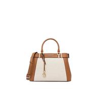 Guess - Anadela 3 Comp Satchel - Femme - Sacs - Beige - Taille: ONE Size