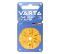 VARTA Piles auditives Zinc Air 10, PR10, Batterie