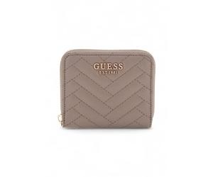 Guess - Anning Quilted Mini Wallet - Femme - Accessoires - Gris - Taille: ONE Size