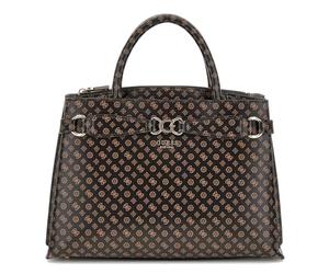 GUESS Arlena Girlfriend Satchel Mocha Logo