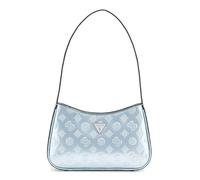GUESS Arnela Top Sac à bandoulière zippé avec logo bleu poudré, Logo bleu poudré, Taille unique