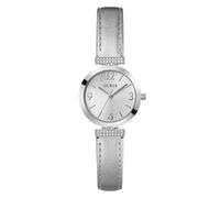 GUESS Array Montre Femme Acier Cuir Argenté GW0614L1