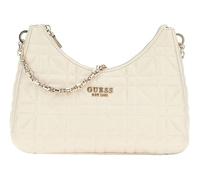 GUESS Assia Top Zip Sac à bandoulière pour femme Taille unique, stone, Taille unique