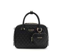 Guess - Atabey Box Satchel - Femme - Sacs - Noir - Taille: ONE Size