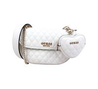 Guess - Atabey Covertible Xbody Flap - Femme - Sacs - Blanc - Taille: ONE Size