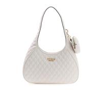 Guess - Atabey Hobo Quilted Shoulder Bag - Femme - Sacs - Blanc - Taille: ONE Size