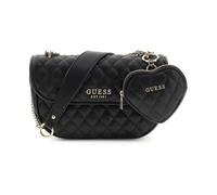 Guess - Atabey Quilted Convertible Crossbody - Femme - Sacs - Noir - Taille: ONE Size