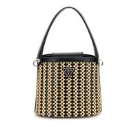 GUESS Atalia Crossbody Bucket Bag Natural/Black