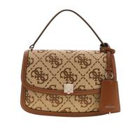 Guess - Audrey Monogramme Flap Bag - Femme - Sacs - Beige - Taille: ONE Size