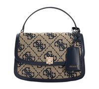 Guess - Audrey Monogramme Flap Bag - Femme - Sacs - Bleu - Taille: ONE Size