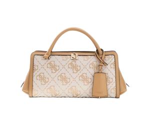 Guess - Audrey Petit Monogramme - Femme - Sacs - Beige - Taille: ONE Size