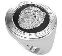 Guess Bague Lion en acier inoxydable pour hommes