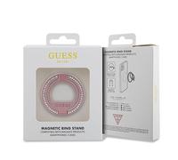 Guess Bague Stand GUMRSALDGP Strass Rose, Support de Bague magnétique