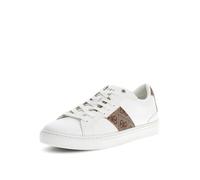 Guess Basket détail Monogramme Cuir PU Jeans - Homme