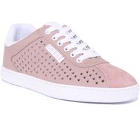 Guess Baskets À Lacets Avec Découpe Étoile Imprimées Femme Nude UK 3 - 8