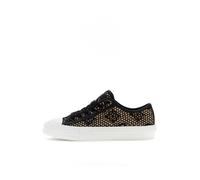 GUESS Baskets basses 'CAREY2' beige / noir, Taille 37