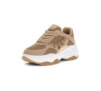 GUESS Baskets basses 'HARPAA' camel / or, Taille 40