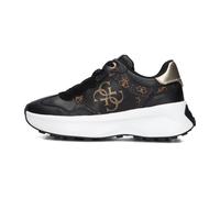 Guess - Baskets Basses Noires Luckei - Femme - Chaussures - Noir - Taille: 38 EU