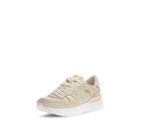 GUESS Baskets basses 'VINSA5' beige / crème / or, Taille 40