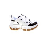 Guess - Baskets blanches véganes avec logo pivoine - Femme - Chaussures - Blanc - Taille: 40 EU