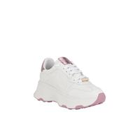 Guess Femme Calebb Basket, Blanc Rose 147, 38.5 EU