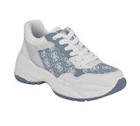 Guess Baskets CamrioSneaker pour Femme, Bleu Blanc 420, 41 EU