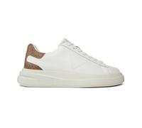 Guess - Baskets cuir Elba - Tons blancs - Homme - Chaussures - Blanc - Taille: 43 EU