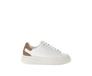 Guess - Baskets en Cuir Blanc avec Logo 4G - Femme - Chaussures - Blanc - Taille: 41 EU
