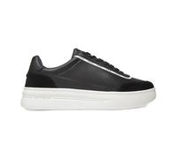 Guess - Baskets en Cuir Noir Plateforme - Homme - Chaussures - Noir - Taille: 42 EU