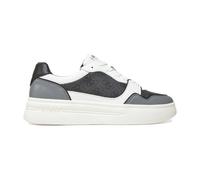 Guess - Baskets Gris Plateforme PU Cuir Chaussures - Homme - Chaussures - Gris - Taille: 41 EU