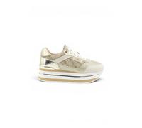 Guess - Baskets Hansin - Femme - Chaussures - Beige - Taille: 38 EU