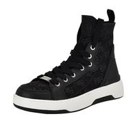 GUESS Baskets Homme pour Femme, Logo Noir 003, 42 EU