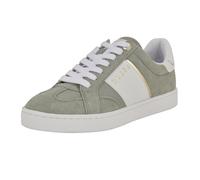 GUESS Baskets Jrone pour femme, Vert moyen/blanc 310, 39 EU