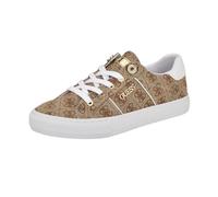 Guess Baskets LikedSneaker pour Femme, Brun Moyen 219, 41 EU
