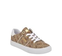 Guess Baskets Loven3 pour Femme, Pointure 10 M US, Brun Moyen 219, 36 EU
