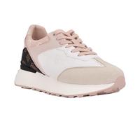 GUESS Femme Luchia Basket, Blanc Marron 142, 39 EU