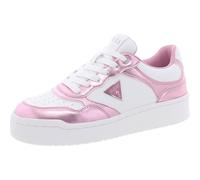 GUESS Baskets Miram pour femme, Blanc/Rose 143, 37.5 EU