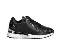 Guess Baskets pour femme Moxea – Noir Marron Ocre – Taille 36 EU