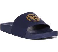 Guess Beach Sliders Avec Logo Sandale Femme En Marine Taille EU 36-41