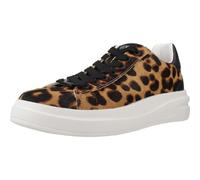 GUESS Chaussures Femme Baskets, Elbina08 Animalier D26gu14, 35 EU